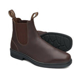 Blundstone - #659 Elastic Sided Brown Dress Leather Slip On Boot - Non Safety - Surplus City