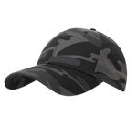 Rothco - Color Camo Supreme Low Profile Cap - Black Cam