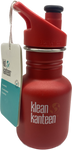 Klean Kanteen - Kids Classic Stainless Steel Drink Bottle with Sports Cap - 12oz/355ml