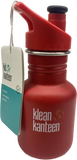 Klean Kanteen - Kids Classic Stainless Steel Drink Bottle with Sports Cap - 12oz/355ml