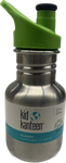 Klean Kanteen - Kids Classic Stainless Steel Drink Bottle with Sports Cap - 12oz/355ml