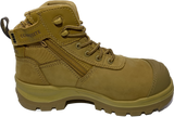 Blundstone - #318 Side Zip Steel Cap Lace Up Boot