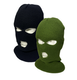 Full Face Balaclava - Black / Olive