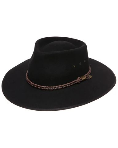 Statesman - Countryman Wool Felt Hat - Black