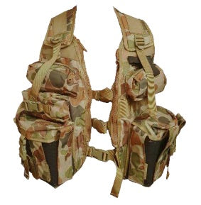 TAS - Auscam / DPCU Gunners Webbing Vest