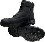 Munka - Zebu Side Zip Lace Up Composite Toe Boot - Black