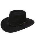 Statesman - Murchison River Fur Felt Hat - Black