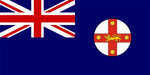 Australian, State and Territory Flags - Large 88cm x 180cm - Printed / Stitched