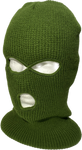 Full Face Balaclava - Black / Olive