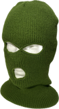 Full Face Balaclava - Black / Olive