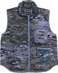 Huss - Ranger Zip Up Vest - Auscam / Multicam / Black