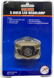 Rothco - 5 Bulb LED Headlamp - Coyote Brown