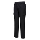 Portwest - S231 - Stretch Cargo Combat Pants - Black / Navy