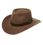 Statesman - Murchison River Wool Felt Hat - Light Brown