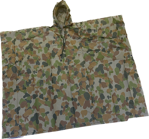 TAS - Auscam DPCU Camouflage Rip-Stop Waterproof Poncho