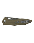 Tassie Tiger - 21.5cm Fast Action Tanto Folding Knife - Coyote