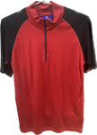 Wilderness Wear -  U904 - Australian Made Pure Merino Wool Zip Neck Thermal Short Sleeve Tops - SPECIAL