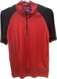 Wilderness Wear -  U904 - Australian Made Pure Merino Wool Zip Neck Thermal Short Sleeve Tops - SPECIAL