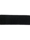 Black Webbing Material by the Metre - 20mm / 25mm / 34mm / 36mm / 38mm / 50mm