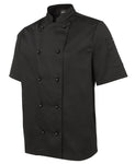 JB's Wear - 5CJ - S/S Unisex Chefs Jacket - White / Black