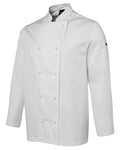 JB's Wear - 5CJ - L/S Unisex Chefs Jacket - White / Black