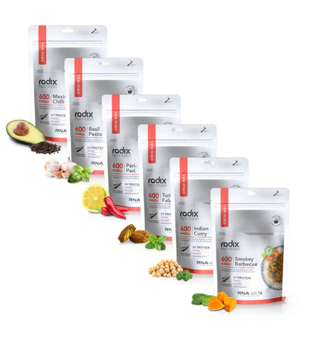 Radix Nutrition - 600kcl One Serve MRE - 6 Flavours