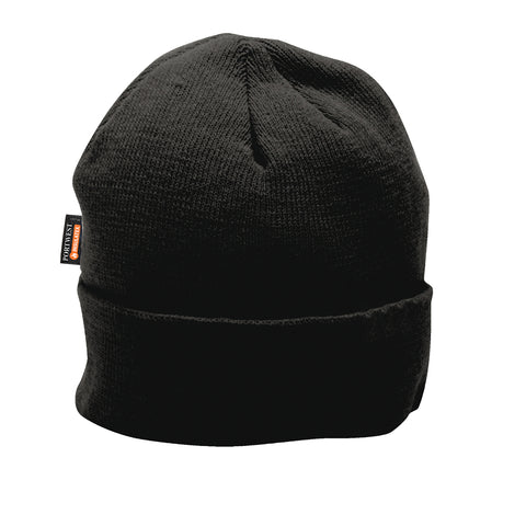 Portwest - B013 - Knit Beanie Insulatex Lined - Black