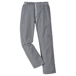 Portwest - C079 - Bromley Chefs Pants - Black Check