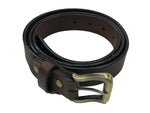 Brown Leather Belt 38mm 