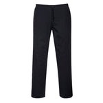 Portwest - C070 - Chef Drawstring Trousers - Black