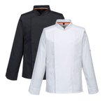 Portwest - C838 - MeshAir Pro Jacket L/S - White / Black