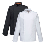 Portwest - C838 - MeshAir Pro Jacket L/S - White / Black