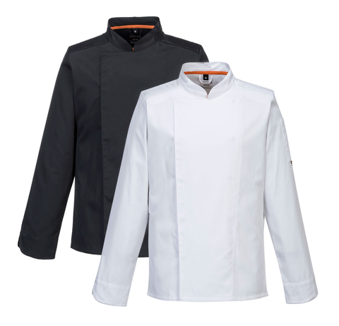 Portwest - C838 - MeshAir Pro Jacket L/S - White / Black