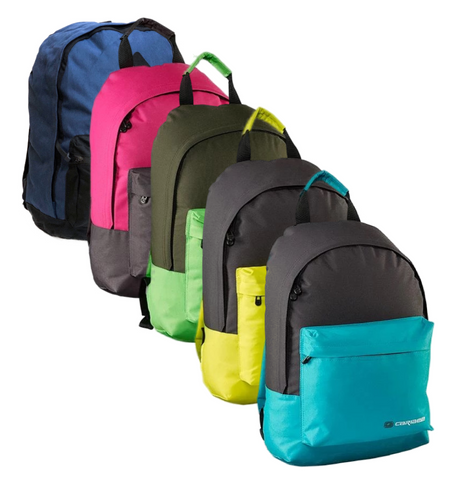 Caribee - Campus Daypack - Blue / Pink / Yellow / Grey / Green - 22L