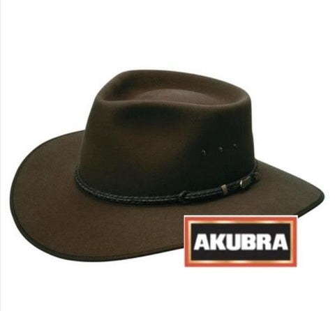 Akubra - Cattleman Hat - Fawn / Sand / Graphite / Glen Grey - Surplus City