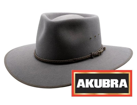 Akubra - Cattleman Hat - Fawn / Sand / Graphite / Glen Grey - Surplus City