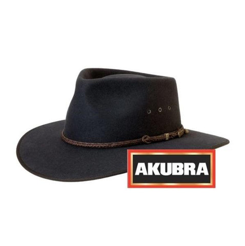 Akubra - Cattleman Hat - Fawn / Sand / Graphite / Glen Grey - Surplus City