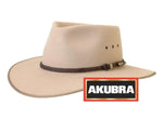 Akubra - Cattleman Hat - Fawn / Sand / Graphite / Glen Grey - Surplus City