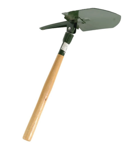 Folding Shovel with Pick