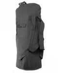 Canvas Backpack Duffle Bag 22" x 38" - Black / Olive