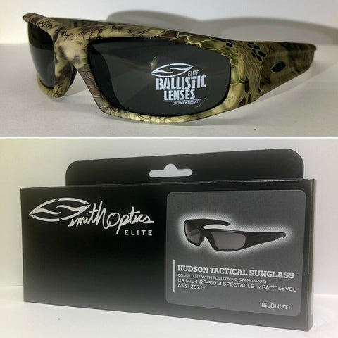 Smith Optics - Hudson Tactical Sunglasses - Kryptek Highlander/ Gray