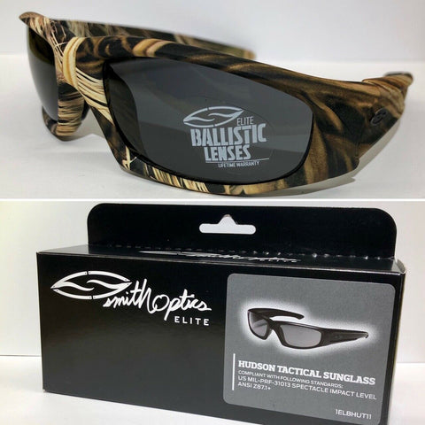 Smith Optics - Hudson Tactical Sunglasses - Real Tree / Gray
