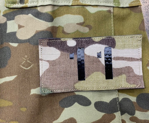 Australian Army - Multicam NIR Numbered Hook & Loop Flag Patches - 42 Individual Numbers