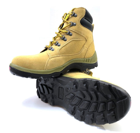 Diadora Asolo Lace Up Steel Cap Boots Black Wheat