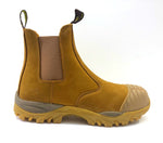 Diadora - Craze Slip On Composite Toe Work Boots - Black / Wheat - Surplus City
