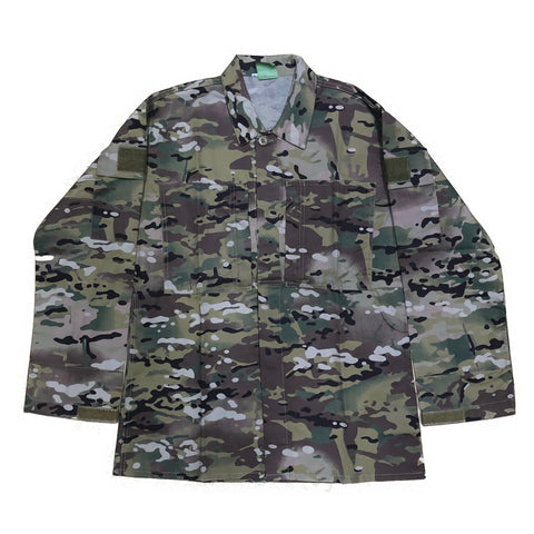 HUSS - Multicam Camouflage Long Sleeve IR Style Button Up Combat Shirt