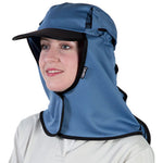 Uveto - Kalahari Hat UPF50+ - Mirco Mesh - Atlantic Blue / Camel / Orange / Navy