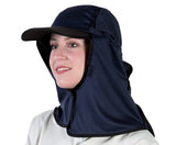 Uveto - Kalahari Hat UPF50+ - Mirco Mesh - Atlantic Blue / Camel / Orange / Navy