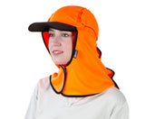Uveto - Kalahari Hat UPF50+ - Mirco Mesh - Atlantic Blue / Camel / Orange / Navy