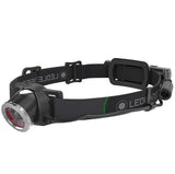 LED Lesner - MH10 600Lm USB Rechargeable Head Light + Red / Green Filter